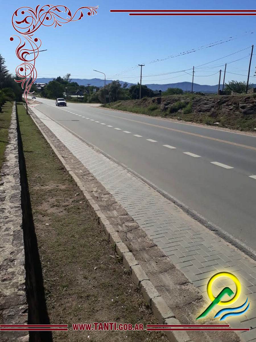 Continúan las obras sobre Ruta 28 Tanti